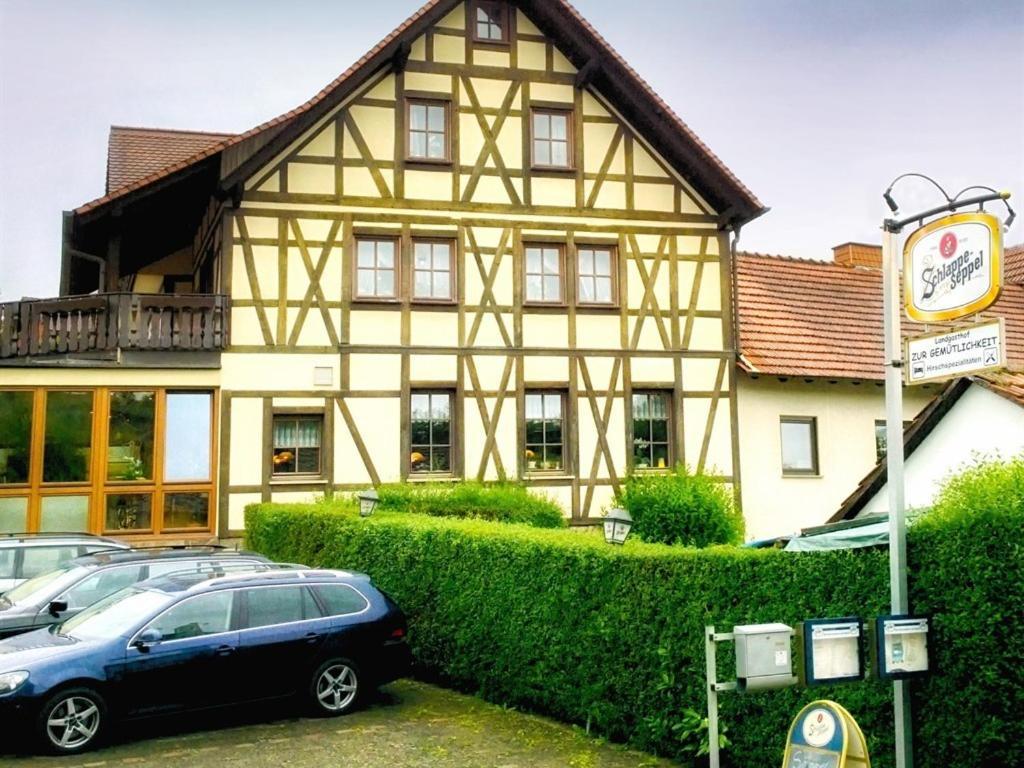 Inn Landgasthof "Zur Gemuetlichkeit" Mombris Kültér fotó